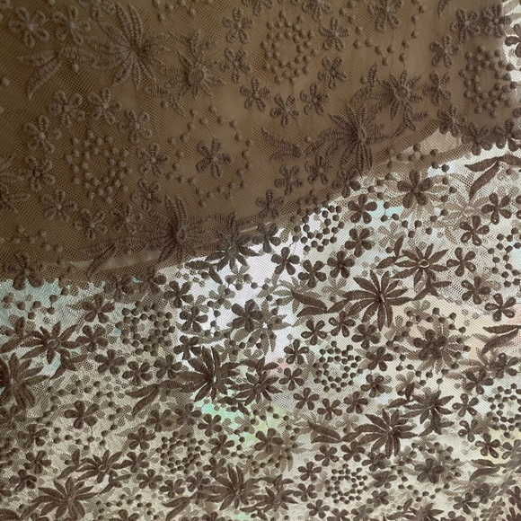 Hard Tail Beautiful Tan Lace Maxi Skirt - Picture 2 of 4